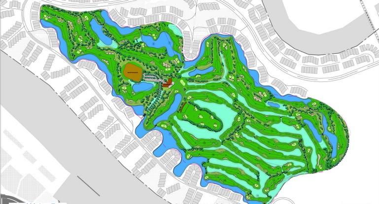 Vinpearl Golf Haiphong - Layout